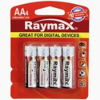 מארז 48 סוללות AA אלקליין 19004100SET12 מבית RAYMAX