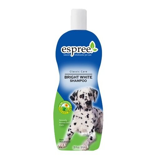 שמפו אספריי לכלבים פרווה לבנה בוהקת 590 מל - ESPREE BRIGHT WHITE SHAMPOO 590ML