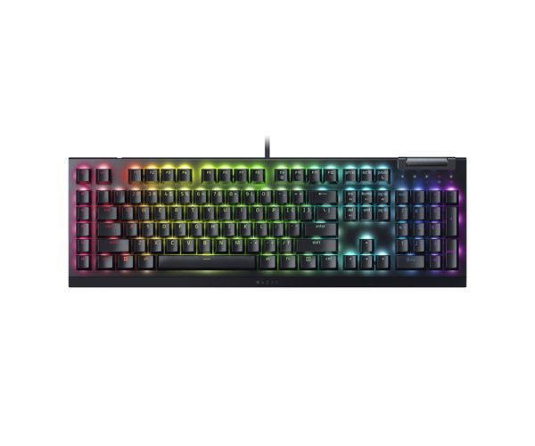 קלדת גיימינג RAZER BlackWidow V4 X Green Mechanical Switch