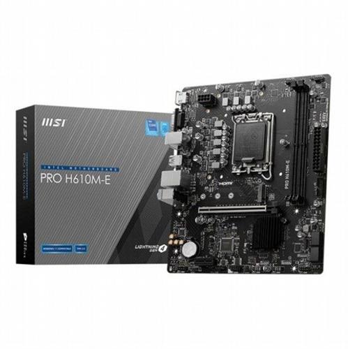 לוח אם MSI PRO H610M-E DDR5 LGA1700 DDR5