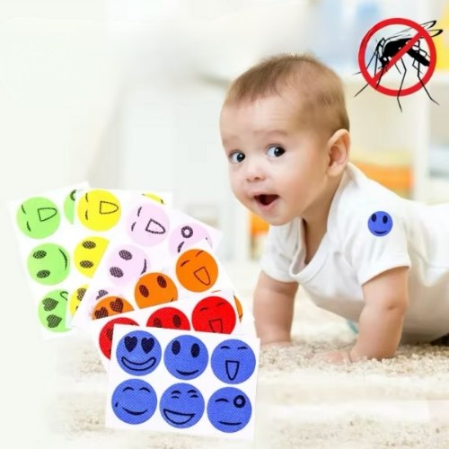 מדבקות נגד עקיצות יתושים לילדים