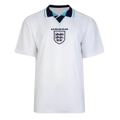 חולצת משחק רטרו אנגליה בית 1996