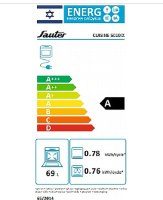 תנור בנוי 10 תכניות בישול דגם SAUTER CUISINE 5010B סאוטר שחור