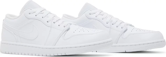 Air Jordan 1 Low Triple White 2022