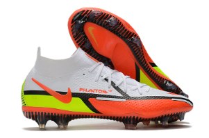 נעלי כדורגל Nike Phantom GT II Elite DF FG  לבן כתום צהוב