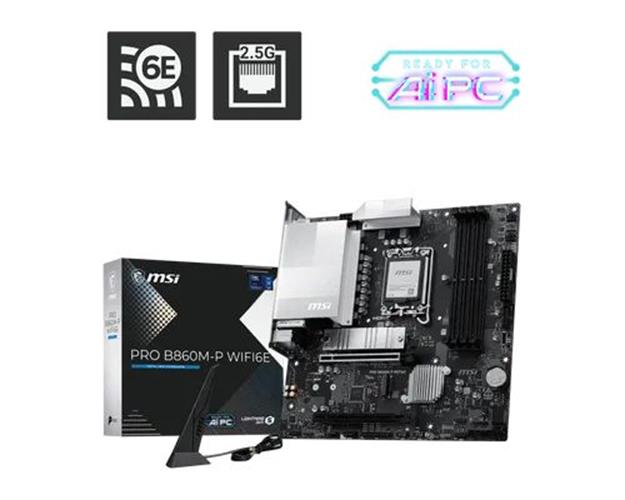 לוח אם PRO B860M-P WIFI6E MSI