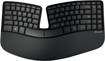 סט מקלדת ועכבר אל-חוטי Microsoft Sculpt Ergonomic Desktop