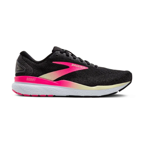 נעלי ריצה ברוקס לנשים Brooks Ghost 16 צבע שחור ורוד