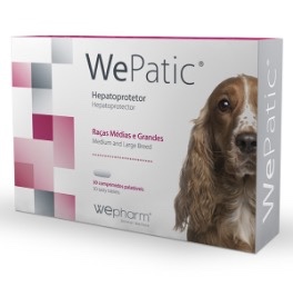 Wepatic for medium and large dogs 10-40 Kg