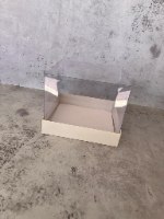 10 יח קופסא שקופה 16-16-13 - צבע לבן