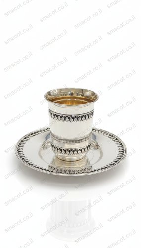 סט קידוש מכסף טהור luxury F