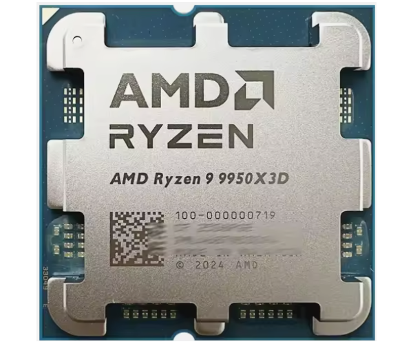 מעבד AMD Ryzen 9 9950X3D AM5 16 Cores 32 Tr up to 5.7Ghz Tray