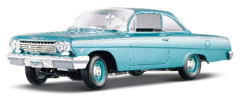 מאיסטו - דגם מכונית שברולט  - MAISTO 1962 CHEVROLET BEL AIR  1:18