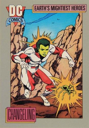 קלף בודד די.סי קומיקס DC Comics - The Logans' Experimental Ray - Earth's Mightiest Heroes - 40