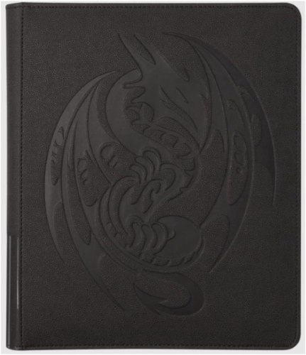 אלבום דרגון שילד 360 קלפים - Card Codex - Portfolio 360 - Iron Grey Dragon shieled