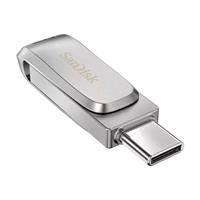 SanDisk 128G Ultra Dual Luxe USB-C/A Flash Drive