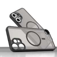 כיסוי מט שחור עם תמיכה ב- Magsafe ל- CMF Phone 2 Pro