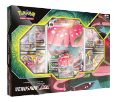 Pokemon TCG: Venusaur VMAX Box קלפי פוקימון TCG מקוריים מארז וינאזור