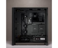 מארז - CORSAIR iCUE 4000X RGB Tempered Glass Mid-Tower ATX - שחור