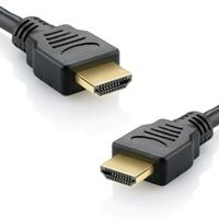 כבל מסך מסוכך HDMI 4K זכר לחיבור זכר באורך 1 מטר