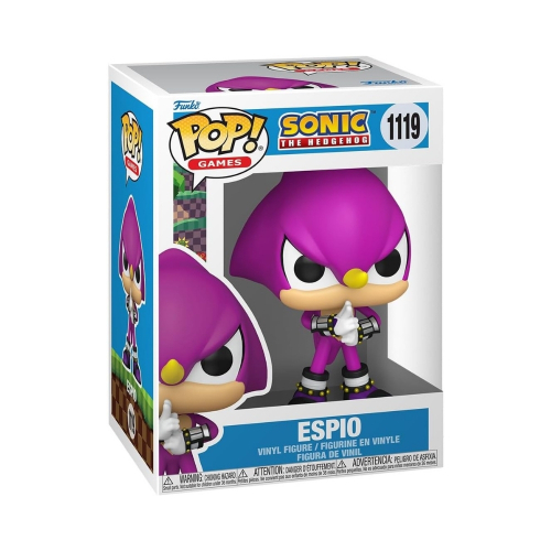 פופ סוניק הקיפוד - אספיו הזיקית - Funko POP Sonic The Hedgehog Espio #1119