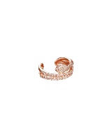 Snake Earrings Rose Gold