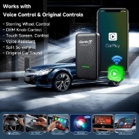 3.0 - U2W Plus מתאם לרכב CarPlay ו‑Android Auto אלחוטי Carlinkit