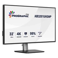 מסך מחשב מקצועי IIYAMA ProGraphic 32" 4K UHD 60Hz 4ms