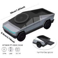 מעמד רכב עם טעינה 3 ב-1 למכשירי iOS