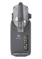 מכונת ברד Mira MS880 – מבט חזיתי על המכונה האפורה עם צג דיגיטלי וידית מזיגה.