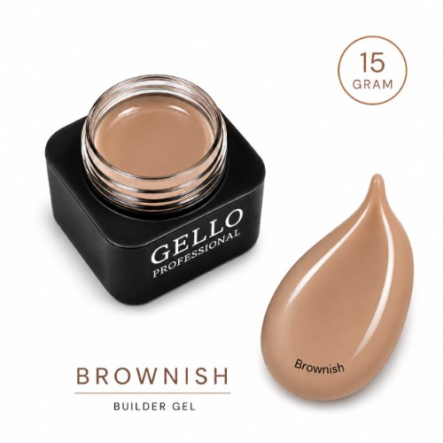 ג'ל בנייה 15 גרם - GELLO|BROWNISH