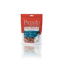 חטיף לכלב פרמיו סלמון ביטס 100 גרם - PREMIO SALMON BITES 100G