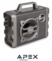 APEX רמקול בידורית קריוקי ניידת עוצמתי במיוחד דגם AP1330