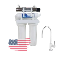 מריטל UV - מערכת טיהור מים 4 שלבים USA כולל מנורת UV