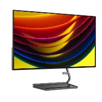 מסך לעורכים עם בסיס מטען אלחוטי Lenovo Qreator 27" 4K UHD Smart Crystal Sound Wireless Charging