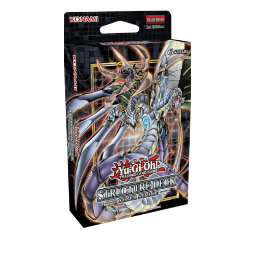 Yu-Gi-Oh Cyber Strike Structure Deck קלפי יו-גי-הו TCG מקוריים חבילת פגיעת מגדל הסייבר