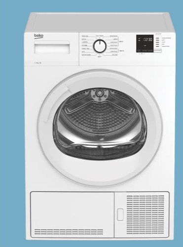 מייבש כביסה 8 ק"ג קונדנסור דגם DU8112TX0W בקו BEKO