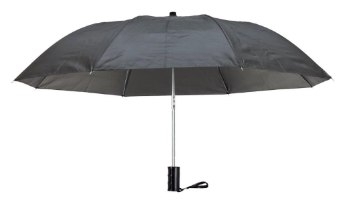 מטריה מיני מתקפלת 21" אפורה