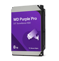 דיסק לנייח 3.5 Western Digital 8TB Purple PRO 7200RPM 256MB Cache