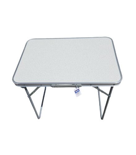 שולחן מתקפל 50 ס"מ על 70 ס"מ לבן.