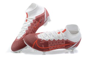 נעלי כדורגל Nike Mercurial Superfly 8 Elite FG בורדו לבן