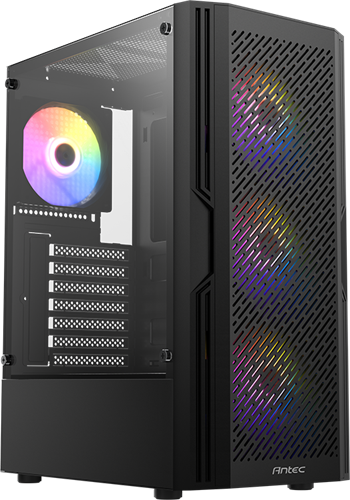 מארז Antec AX20 Elite Mid TOWER 4X120MM RGB FANS ATX MB Support