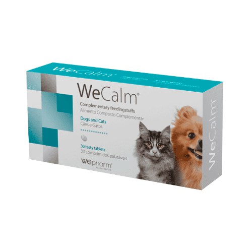 WeCalm nutritional  supplement for dogs and cats 