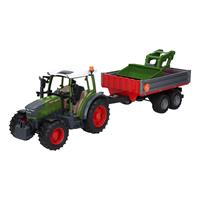 טרקטור FENDT VANO 211 ועגלה - Bruder 02182