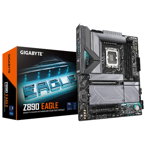 לוח לאינטל דור 15 Gigabyte Z890 EAGLE 2.5GbE 4XM.2 Slots ATX LGA1