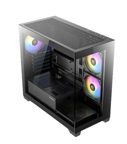 מארז Antec CX300M ARGB Mid Tower Gaming Case Micro-AtX