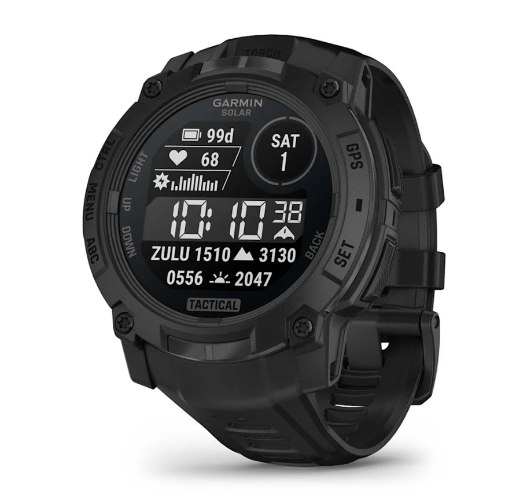 שעון חכם אינסטינקט 3 סולאר Garmin Instinct 3 Solar Tactical 50mm