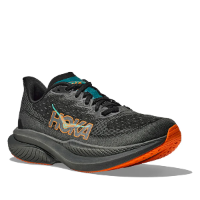 HOKA MACH 6 נעלי ספורט לגברים הוקה מאך 6 בצבע שחור/כתום | HOKA גברים