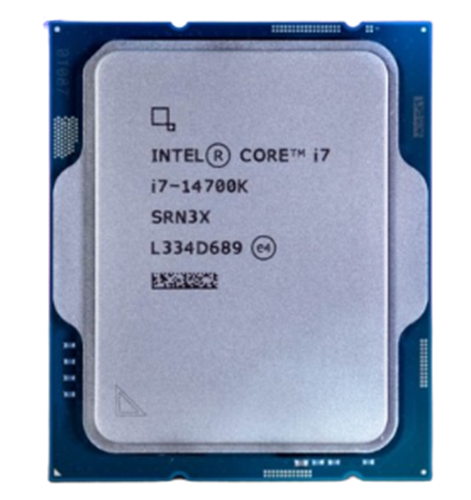 מעבד דור 14 Intel I7-14700KF Tray 20 cores NO GPU LGA1700