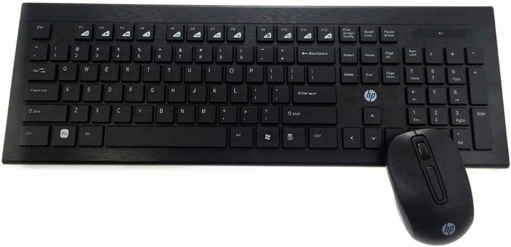סט מקלדת (עברית אנגלית) ועכבר אלחוטיים HP CS300